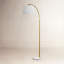 Lampe sur pied arquée 65 po Mendy