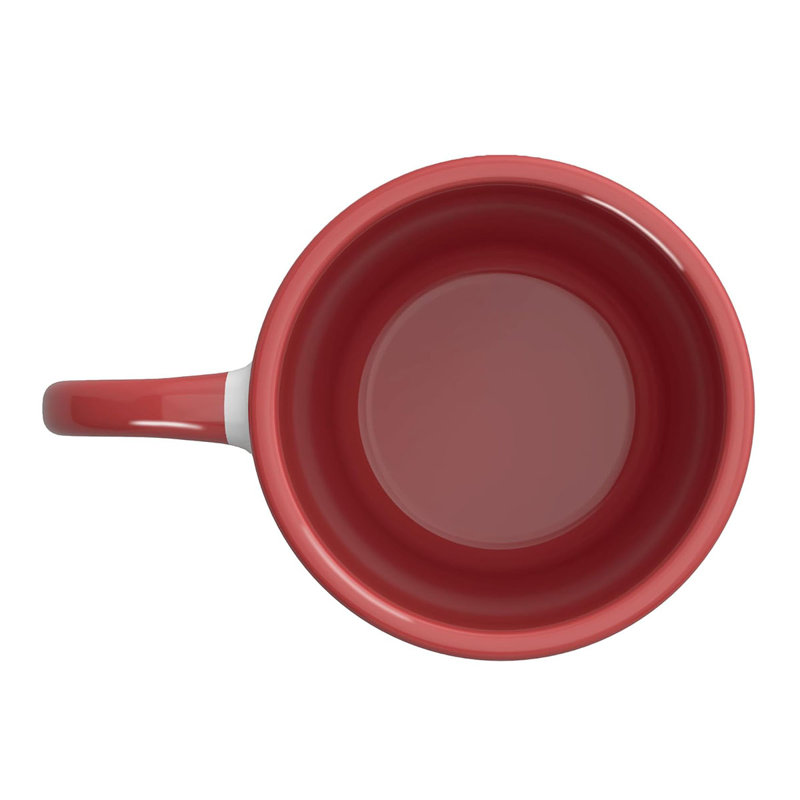 Ceramic Coffee Mug, Red