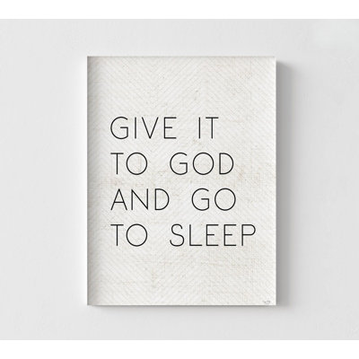 Give It And Go, Framed Christian Housewarming Gift Idea, New Office Wall Art, Small Business Poster, Large God Art Poster Print