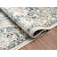 Tapis oriental en polypropylène beige / bleu / gris-1019334134