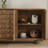 Modern Minimalist Solid Wood Sideboard