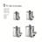 Tramontina Gourmet 8 Piece Kitchen Canister Set