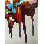 Piano - Wrapped Canvas Painting