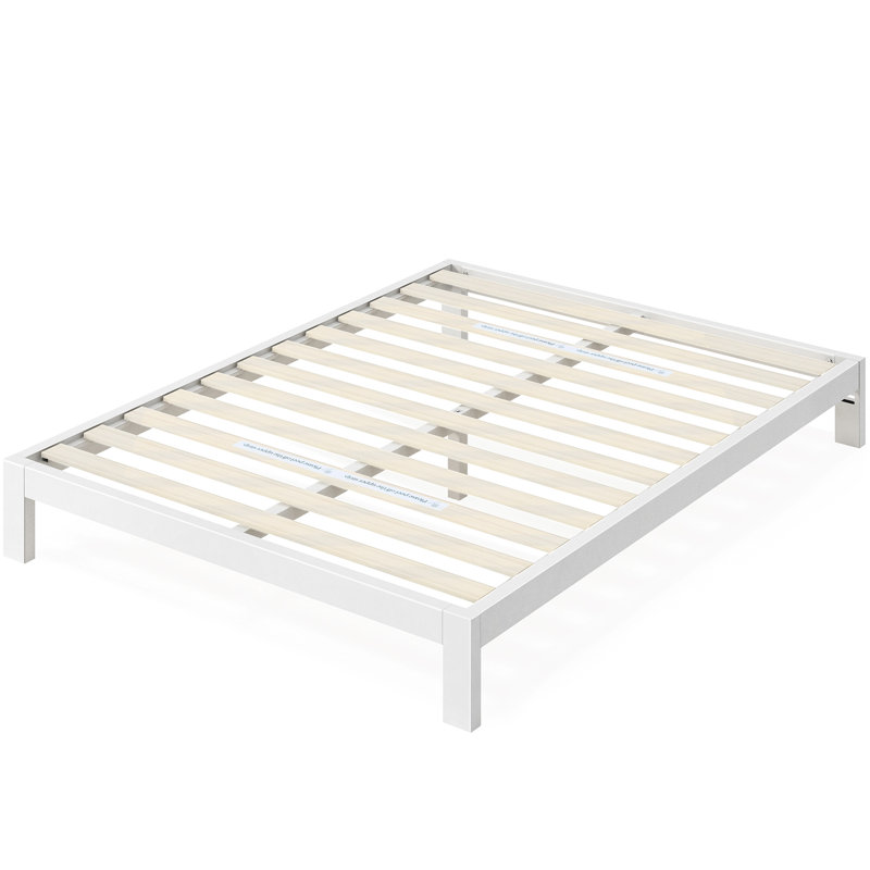 Phaedra White Bed Frame, Kingsize (5')
