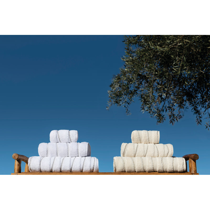 Opera Jacquard Bath Towel, White, Bath Sheet, Extra Large