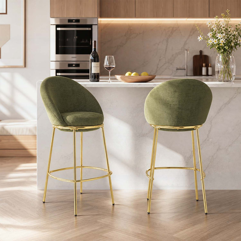 Tabouret de bar rembourré Celano