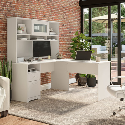 Ovia L-Shaped Executive Desk