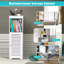 Aahana Plastic / Acrylic Bathroom Cabinet-407963443