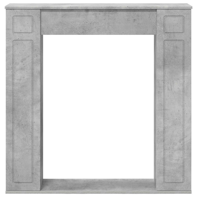 Fireplace Mantel, Concrete Grey