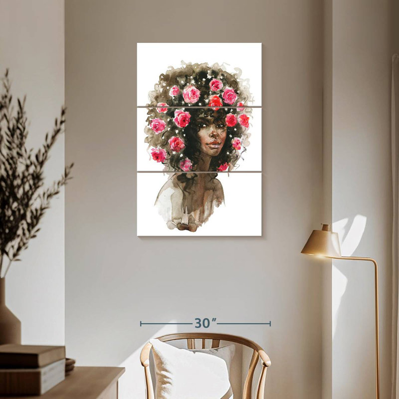 Portrait de Leisha, H 57 po x l 36 po