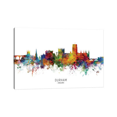 " Durham England Skyline " by Michael Tompsett
