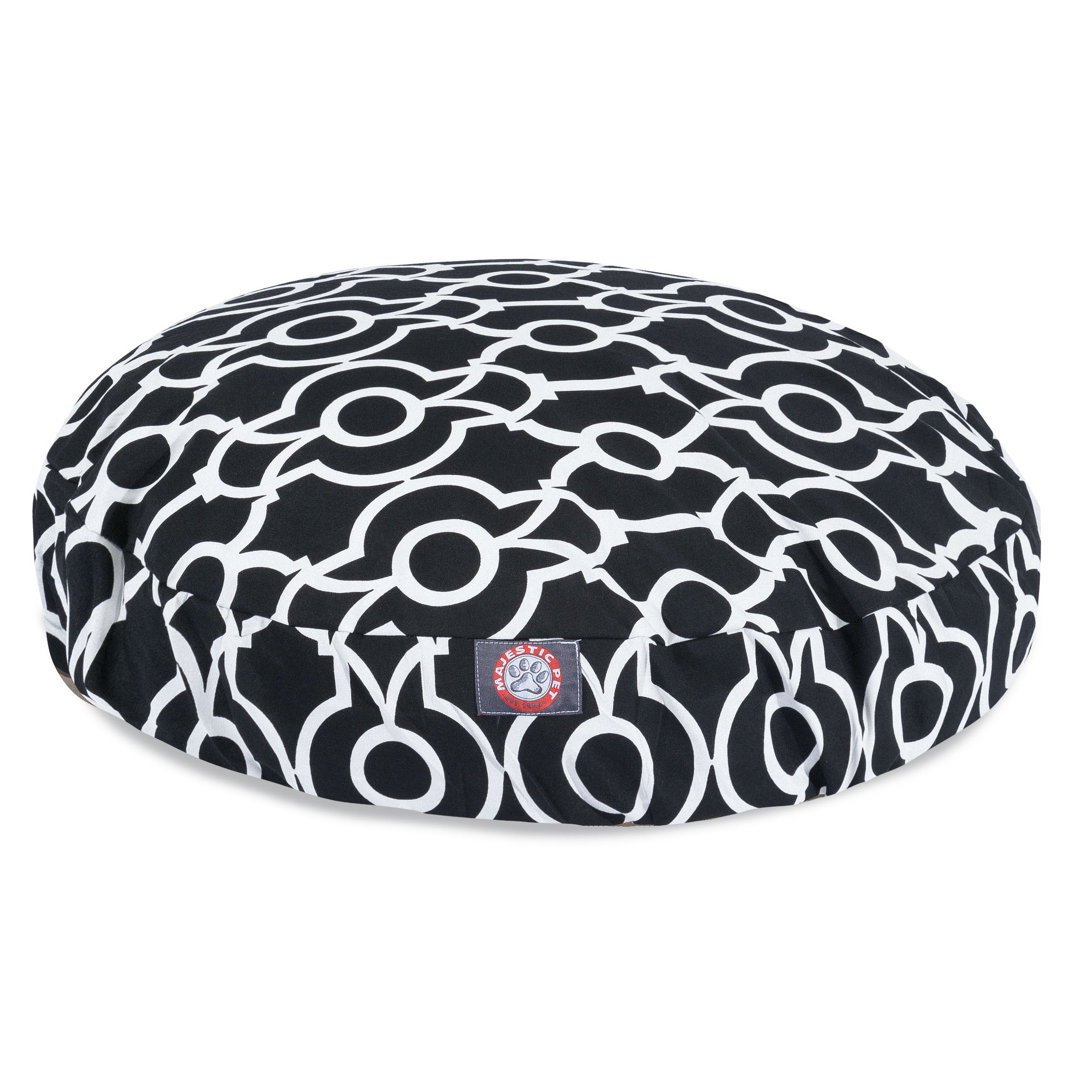 Athens Geometric Polyester Pet Bed Majestic Pet Products 