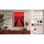 Red Tulips at Dusk Modern - Wrapped Canvas-1123977484-1123977485