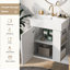 Ensemble de meuble-lavabo simple 21,6 po