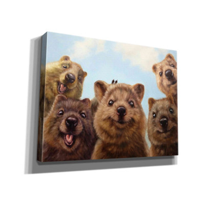 'Selfie Down Under No. 2' by Lucia Heffernan, Canvas Wall Art