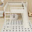Lit mezzanine en bois avec tablettes, glissade et garde-corps-573130008-573130085