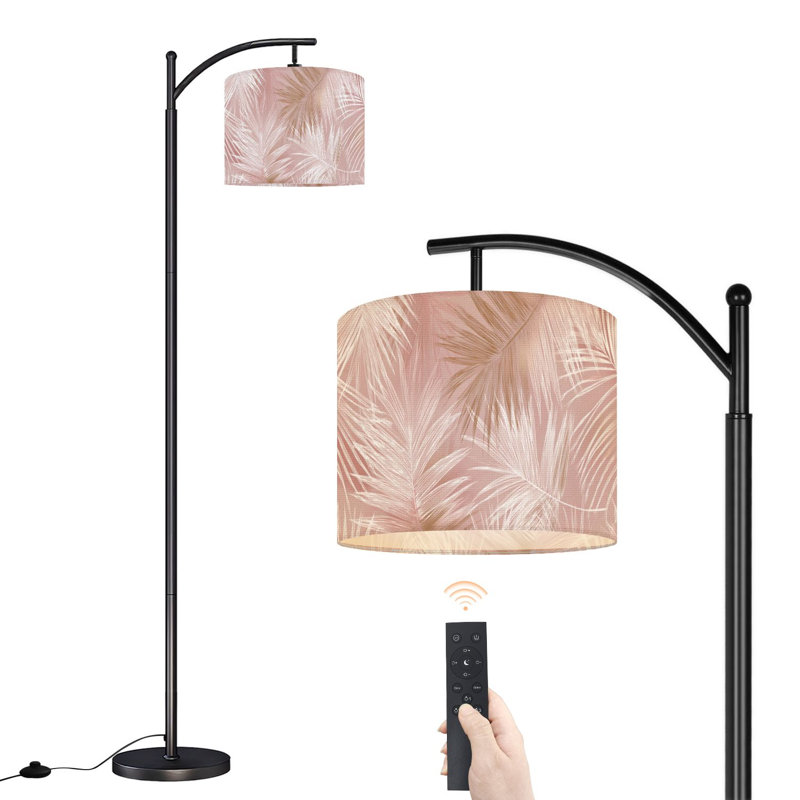 Lampe sur pied avec abat-jour réglable Arc