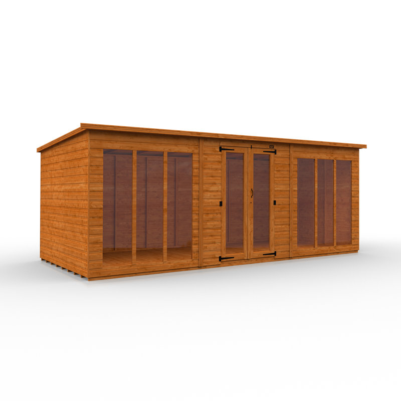 18x8w Tiger Pent Retreat Summerhouse