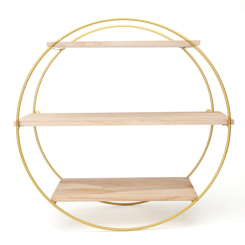 3 Piece Circle Accent Shelf