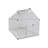 Palram - Canopia Mythos 6' W X 6' D Greenhouse Walk-In Hobby Twin Wall Polycarbonate Aluminum Frame Greenhouse Kit With Roof Vent - Silver-364970288-278146403