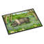 Tapis d'extérieur antidérapant Pig In Bluebells-16652988