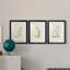 House House IV - ensemble de 3 reproductions de dessins encadrés-228844213-228844212