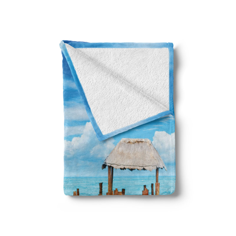 Hand Woven Throw Blanket, 50" x 60"