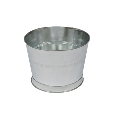 Rink Drink Handmade Galvanized Iron Ice Bucket