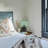 Concrete Table Lamp With Green Glass