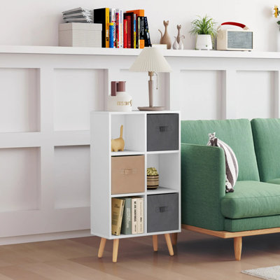 54.5cm W Manufactured Wood Shelving Unit