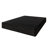 Tawnya 8'' Wood Box Spring with Black Linen Cover-89829111