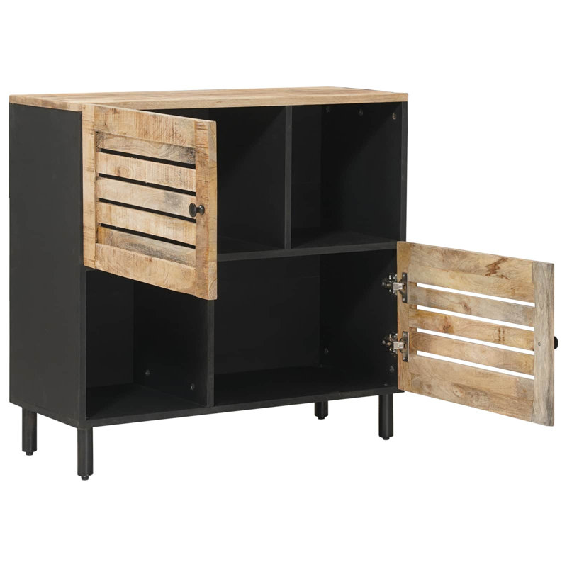 Solid Wood Rectangle Accent Chest