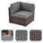 Adalicia 6 - Person Modular Patio Conversation Set with Cushions-572251048