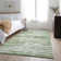 Premium Machine Washable Prisco Green Rug
