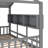 Sieger Wooden House Bed with 2 Drawers with Storage Shelf-1044632752-1044632755