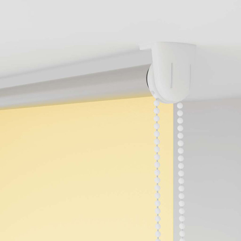 Roll-Up Blind, 80cm W x 230cm L, Yellow