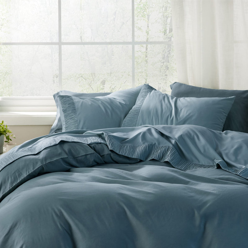 Bedsure Polyester Microfiber Sheet Set Hotel Luxury Sheets, Easy Care Cooling Bed Sheet Set 84GSM(89" x 101") GentleSoft™️