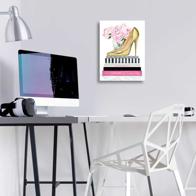 «Get Glam II» par Victoria Borges, art mural en verre acrylique