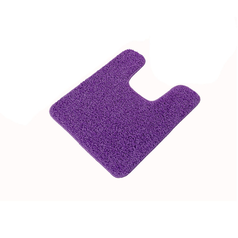 Saveion Non-Slip Bath Rug, Purple