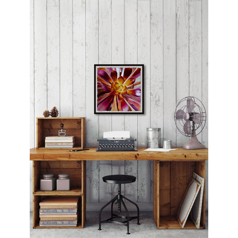 Exotic Succulent - Single Picture Frame Painting, 41 cm H x 41 cm W