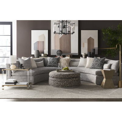 4-Piece Boyden Bench Seat Curved Sectional