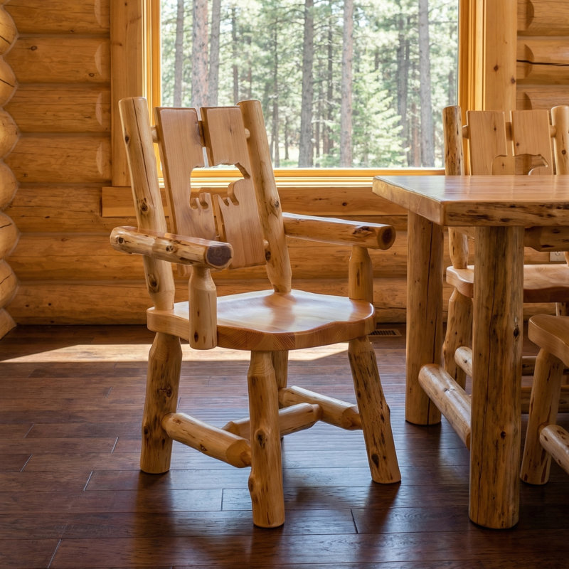 Fauteuil Fireside Lodge, Ours, Rétro