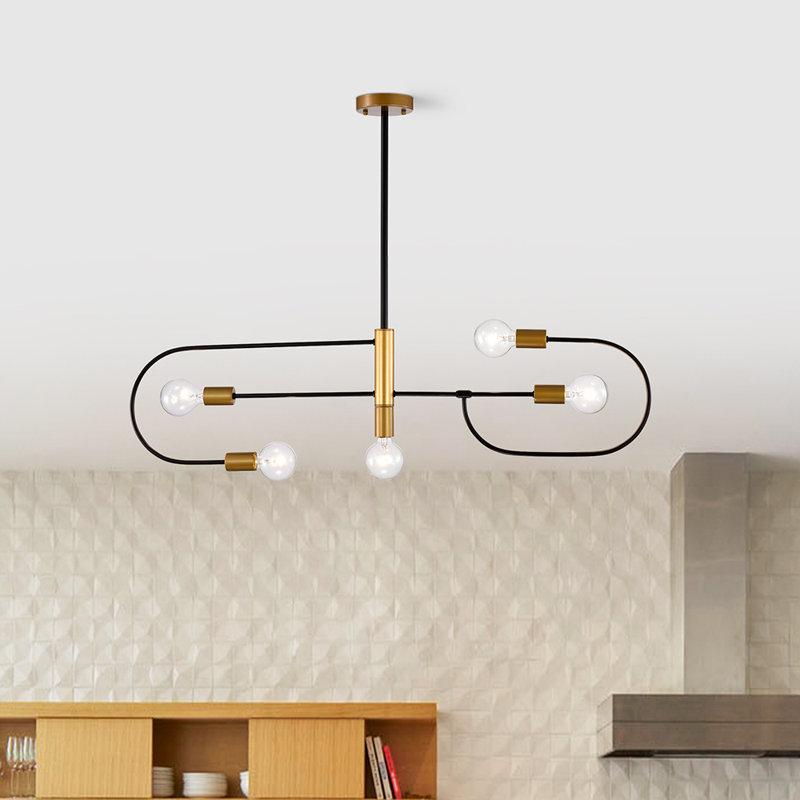 Breck 5 - Light Unique/Statement Pendant