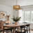 Ekkehard 6-light Boho Handwoven Rattan Chandelier