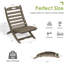 Chaise Adirondack pliante en plastique Smilja-226477008
