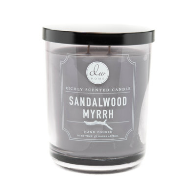 Signature Sandalwood Myrrh Scented Jar Candle