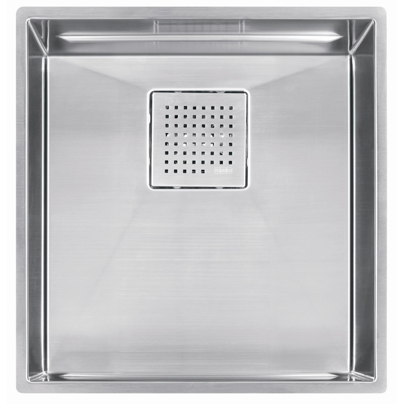 Peak 17.75" L x 16.87" W Undermount Kitchen Sink