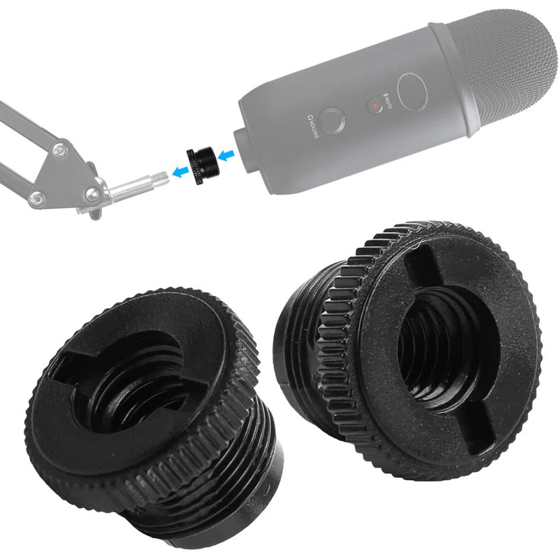 Adaptateur pour support de micro 5 fils 12 pièces