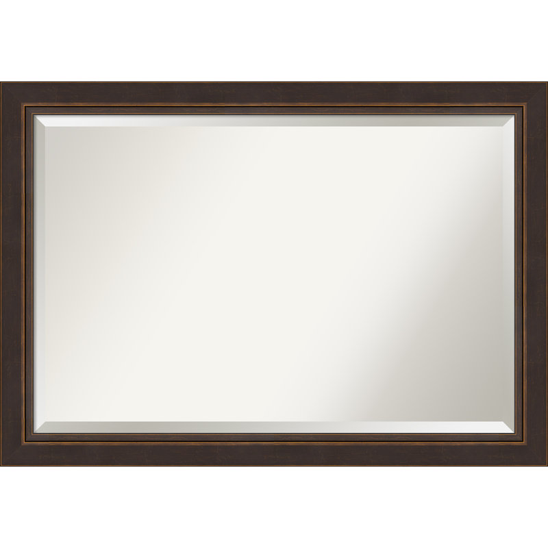 Miroir décoratif biseauté Ganzy, 28,5 po x 40,5 po