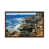 Classic Brown Wood Framed Canvas
